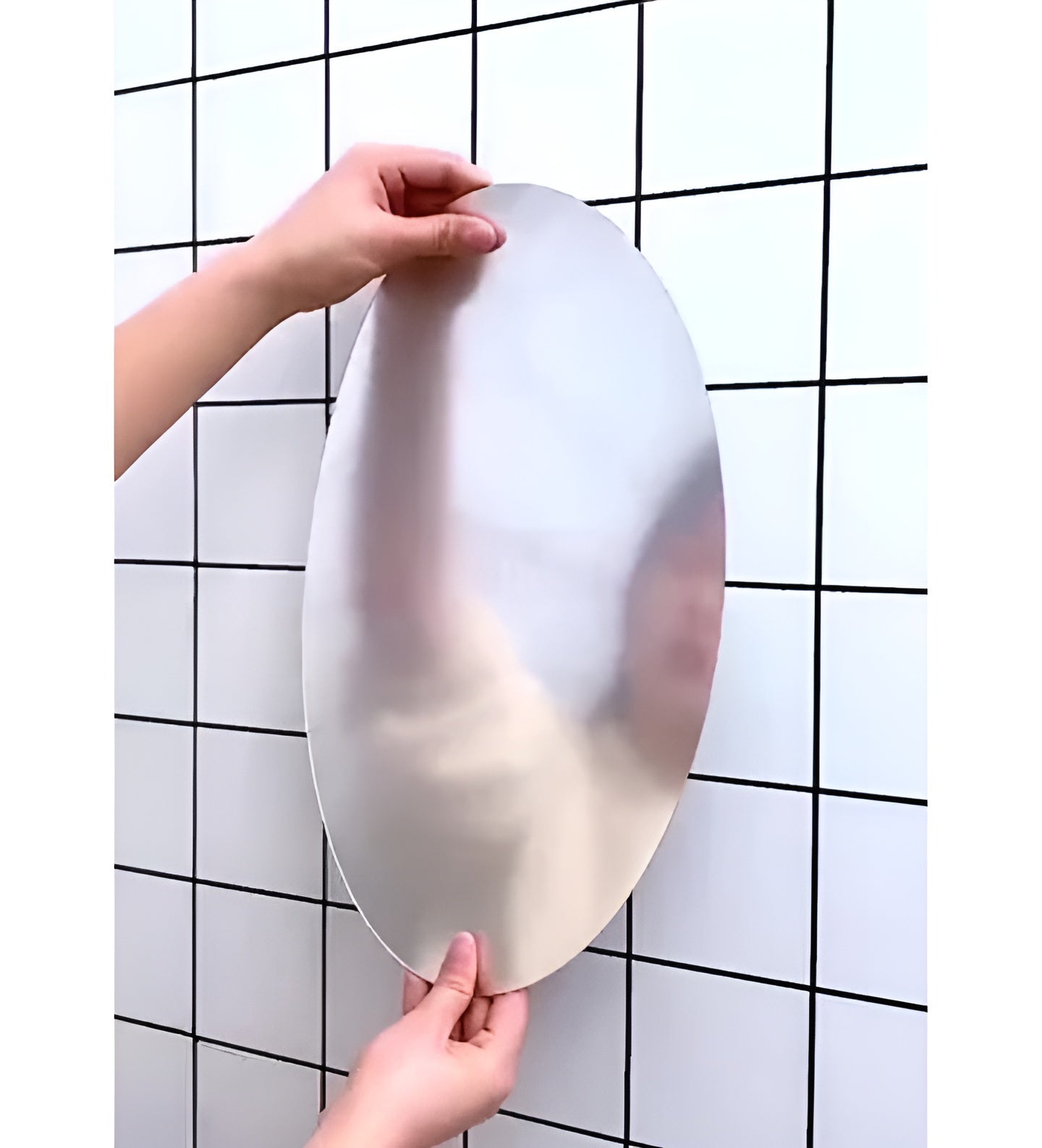 Self-Adhesive Acrylic Mirror Sticker – Full-Length Wall & Bathroom Décor (30×40 cm)