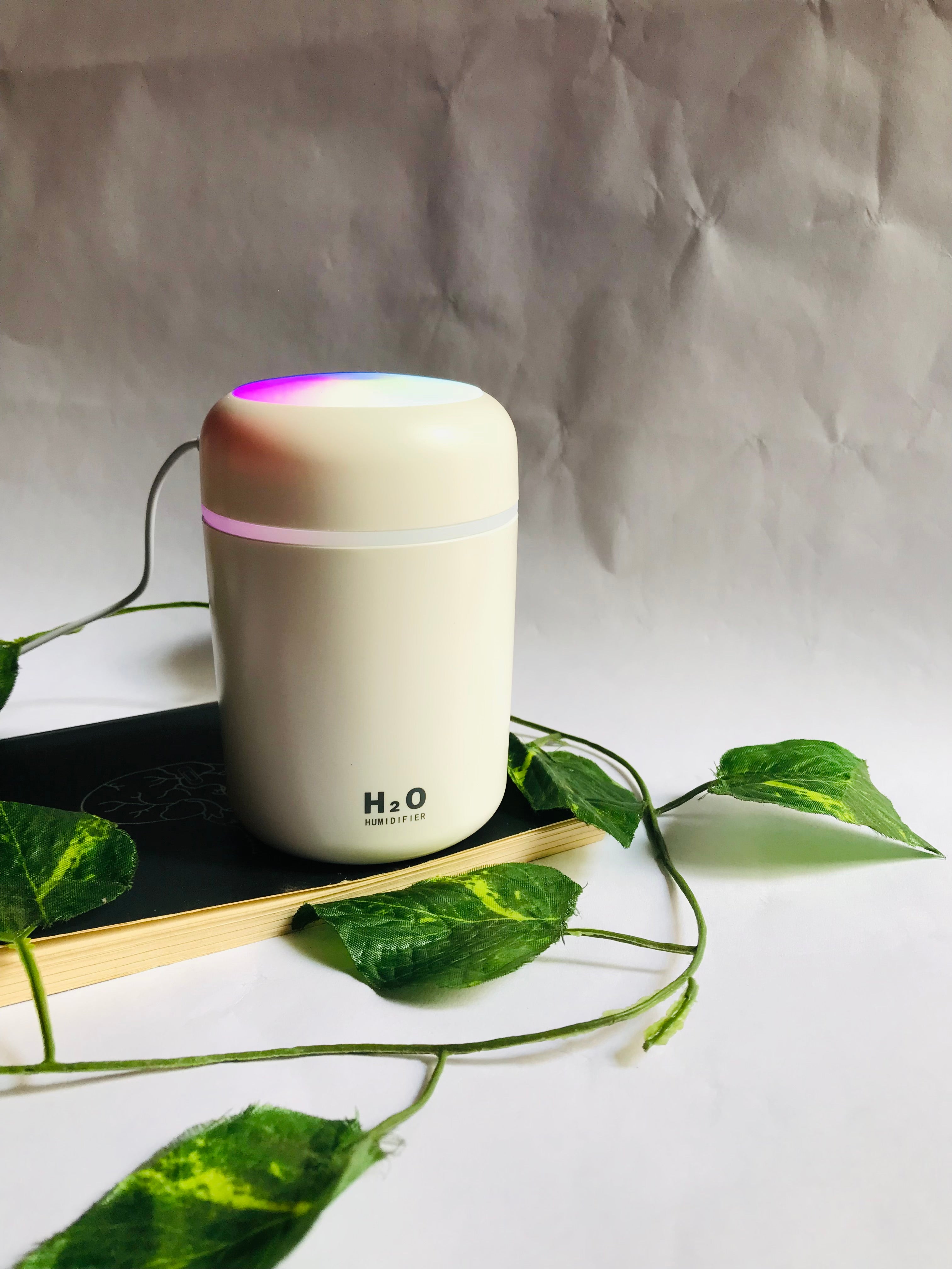 Portable USB Humidifier – Colorful Cool Mist for Car, Office & Home