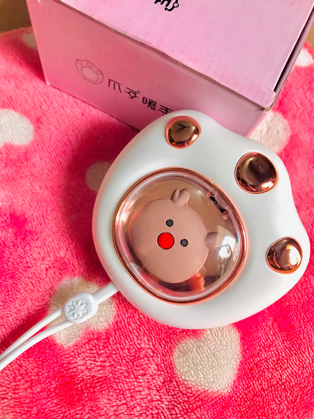 Paw Hand Warmer – Cute Cat Paw Rechargeable Electric Pocket Heater
