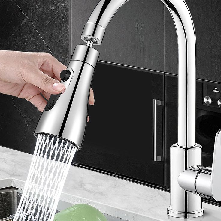 360° Flexible 3-Mode Faucet Splash Head – Water-Saving Tap Extender & Kitchen Sink Aerator